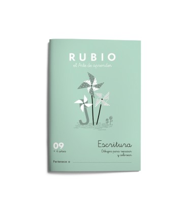 Cuaderno rubio caligrafia nº 09